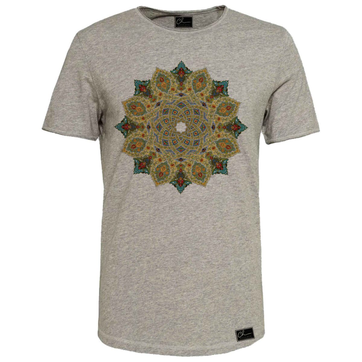 Price and Buy Gray Cotton Short Sleeve T-Shirt Model Sahel – Stylish & Comfortable