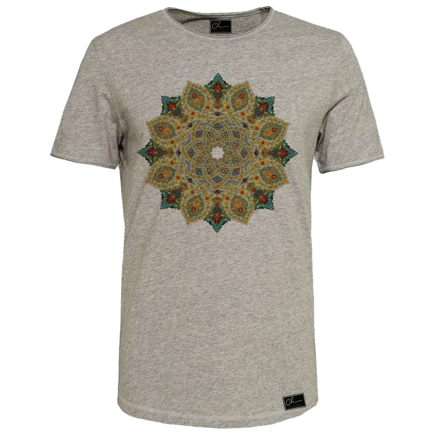 Price and Buy Gray Cotton Short Sleeve T-Shirt Model Sahel – Stylish & Comfortable