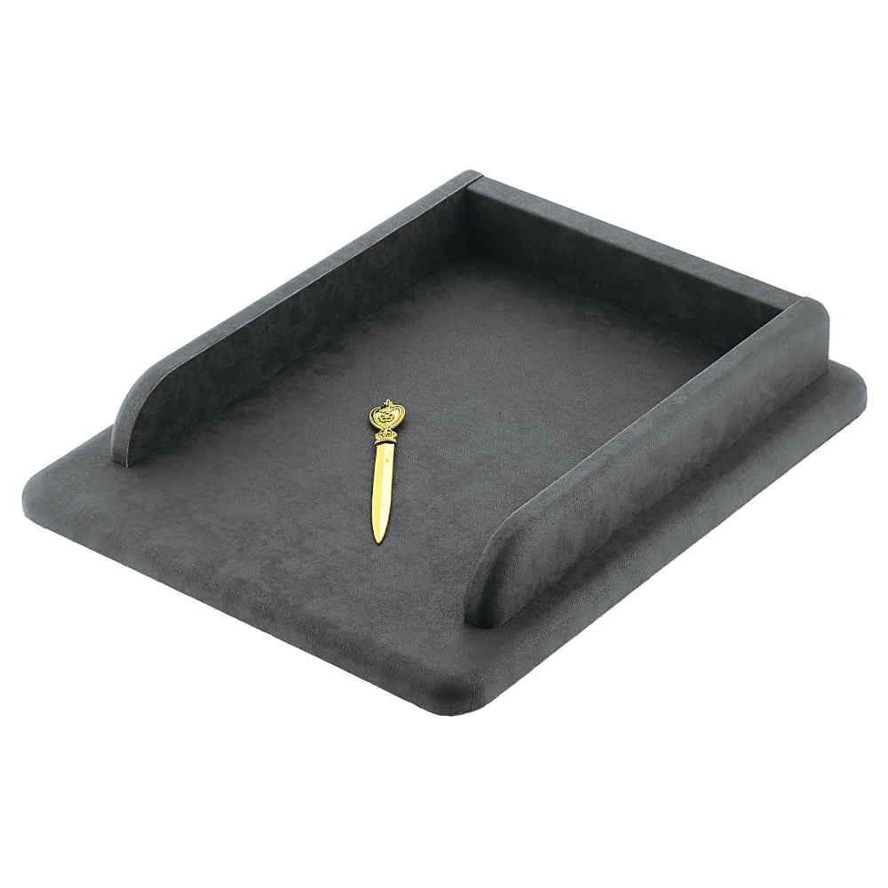 Price and Buy Gray Leather Office Desk Set – 14-Piece Collection - Image 4