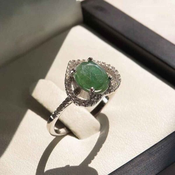 Price and Buy Green Emerald Silver Ring For Women Engagement Ghalb_68fd0b2f3034f.jpeg Price and Buy Green Emerald Silver Ring For Women Engagement Ghalb