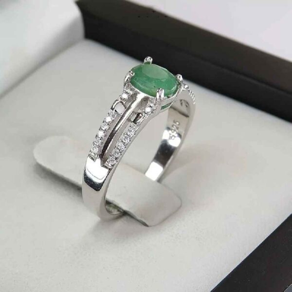 Price and Buy Green Emerald Silver Ring For Women Engagement Melorin_68fd0b92e9490.jpeg Price and Buy Green Emerald Silver Ring For Women Engagement Melorin
