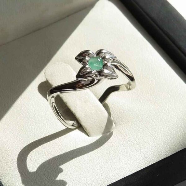 Price and Buy Green Emerald Silver Ring For Women Engagement Taranom_68fd0b6e1a827.jpeg Price and Buy Green Emerald Silver Ring For Women Engagement Taranom
