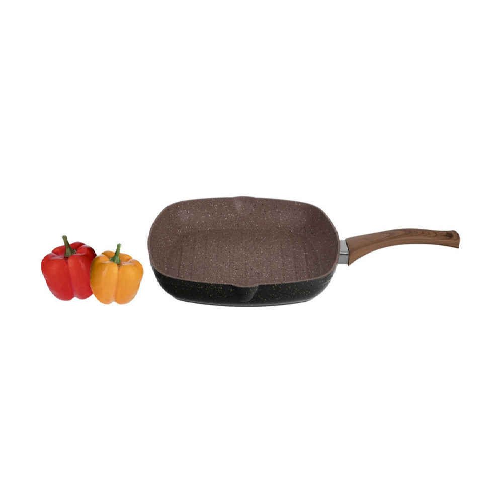 Price and Buy Grill Skillet Pan for Camping & Outdoor Cooking – 30 cm - Image 4