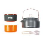 Price and Buy GSI Outdoor Cookware Set – 4-Piece Camping Kit for Backpacking & Bushcraft