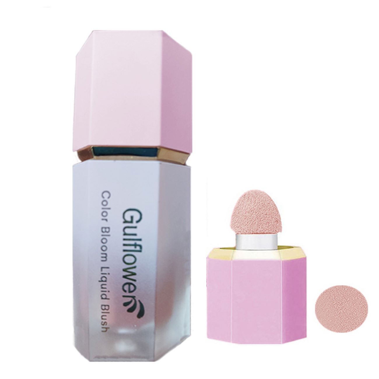 Price and Buy Gulflower Liquid Blush with Built-in Sponge – No. 02 (Pack of 2)