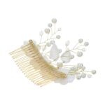 Price and Buy Hair Comb Clip for Women – Floral Charm Set of 2 - Image 4