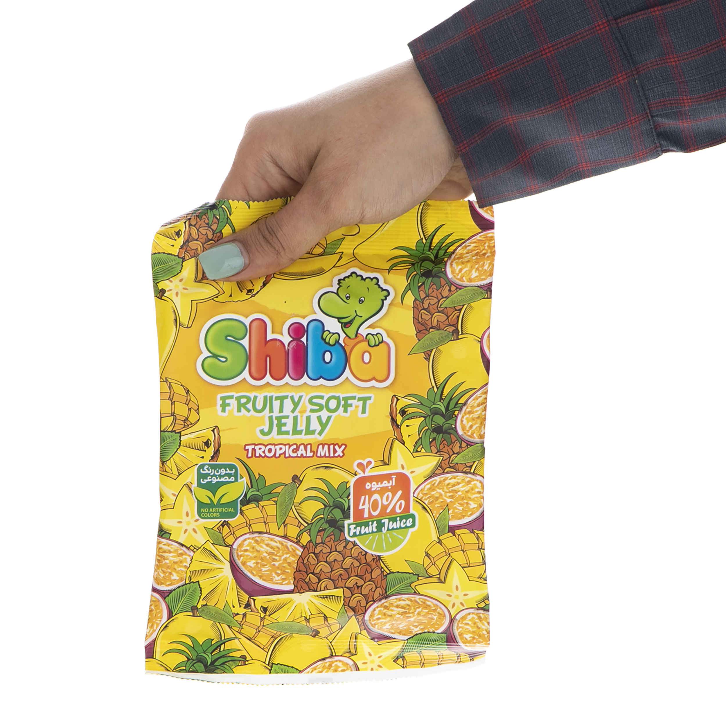 Price and Buy Halal Gummy Candy – Tropical Mix Soft Jelly – Shiba (160g, x15) - Image 5