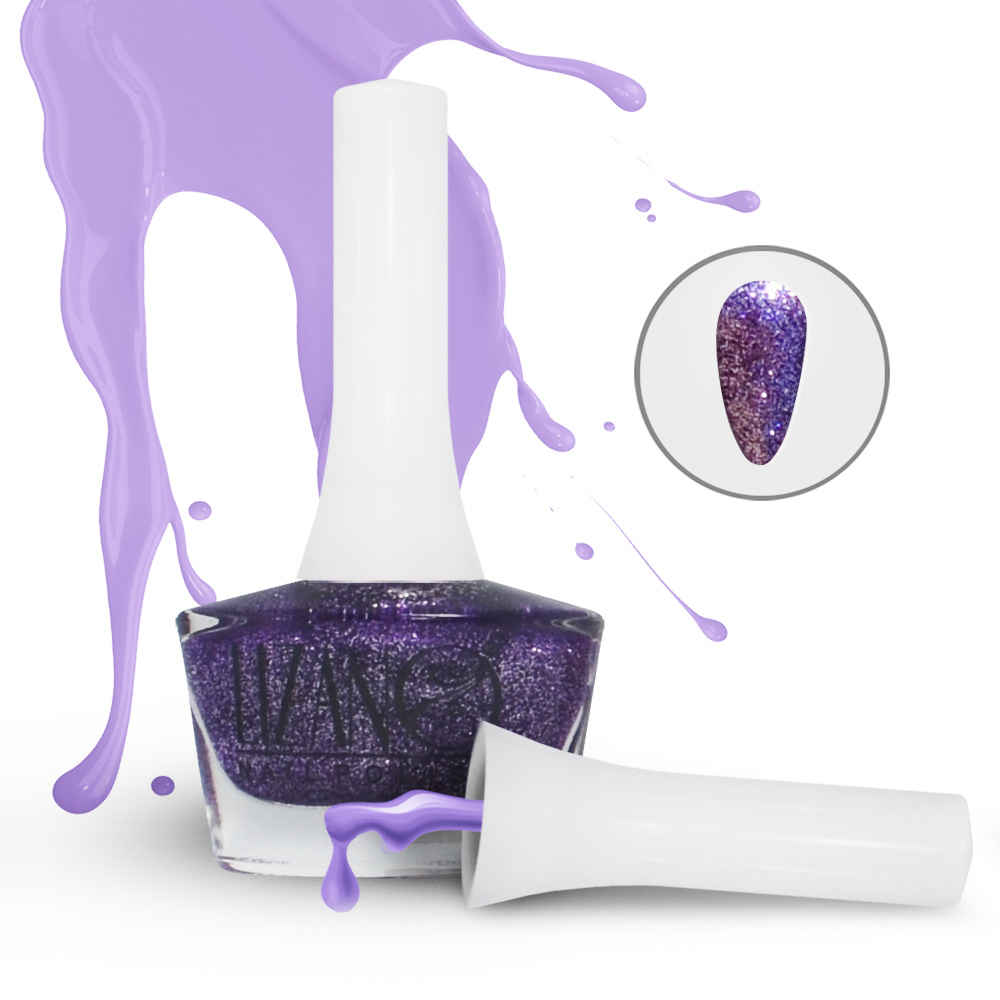 Price and Buy Halal Nail Polish Glitter Finish and Breathable Shiny Colors (6x) - Image 4