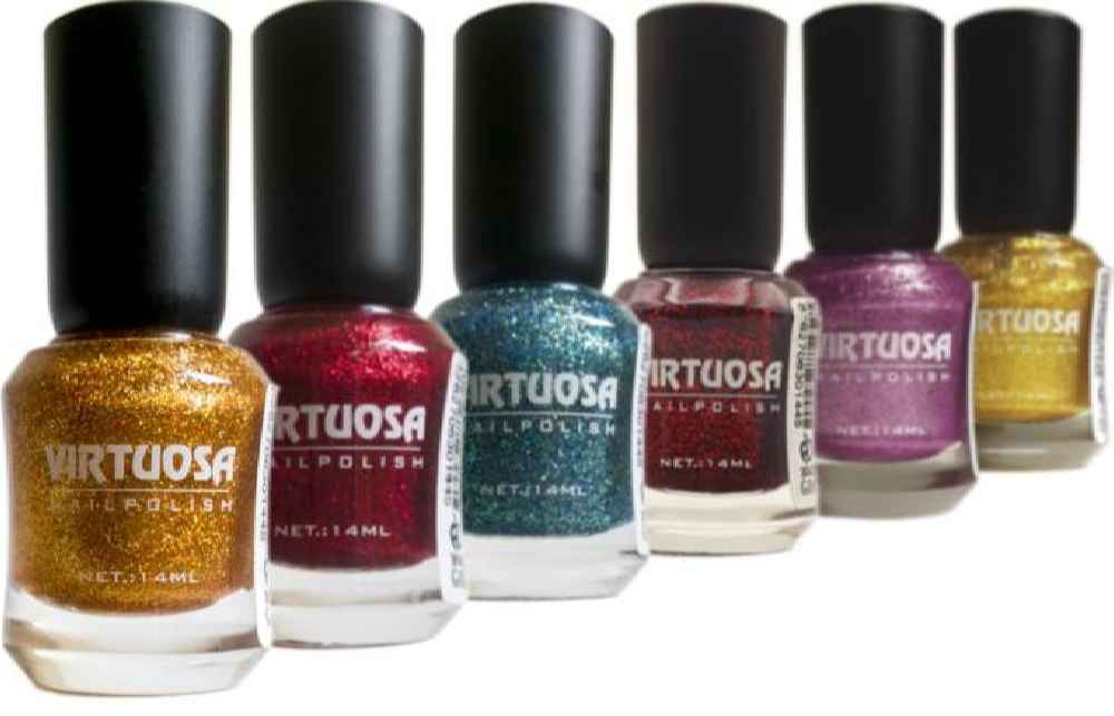 Price and Buy Halal Nail Polish Glitter Finish and Breathable Virtuosa (6x) - Image 3