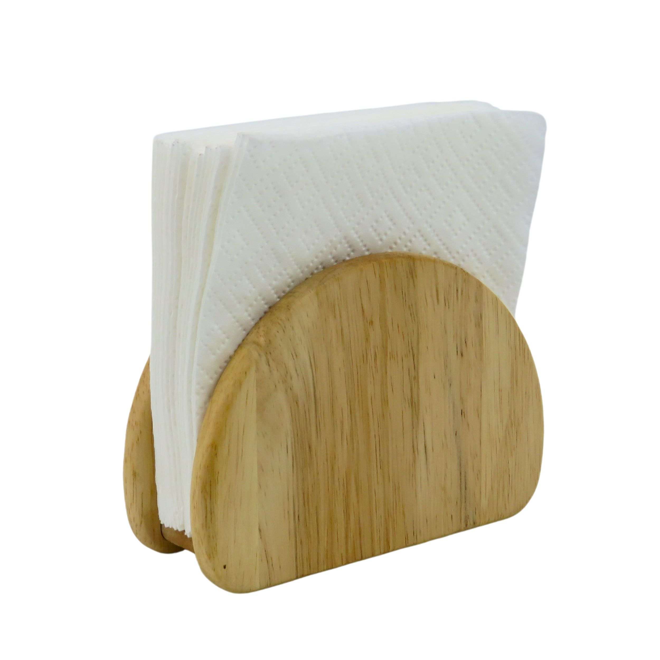 Price and Buy Half-Round Wooden Tissue Paper Holder – Elegant Design - Image 5