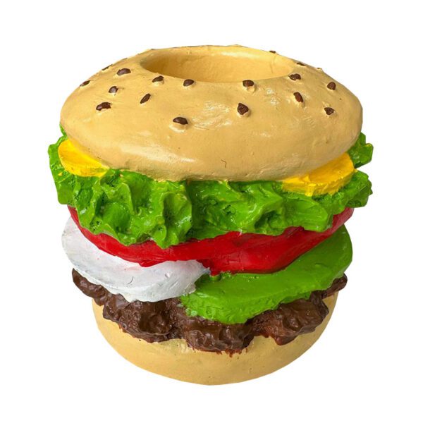 Price and Buy Hamburger Sandwich Toothpick Holder in Cream Resin_68fed4adadb74.jpeg Price and Buy Hamburger Sandwich Toothpick Holder in Cream Resin