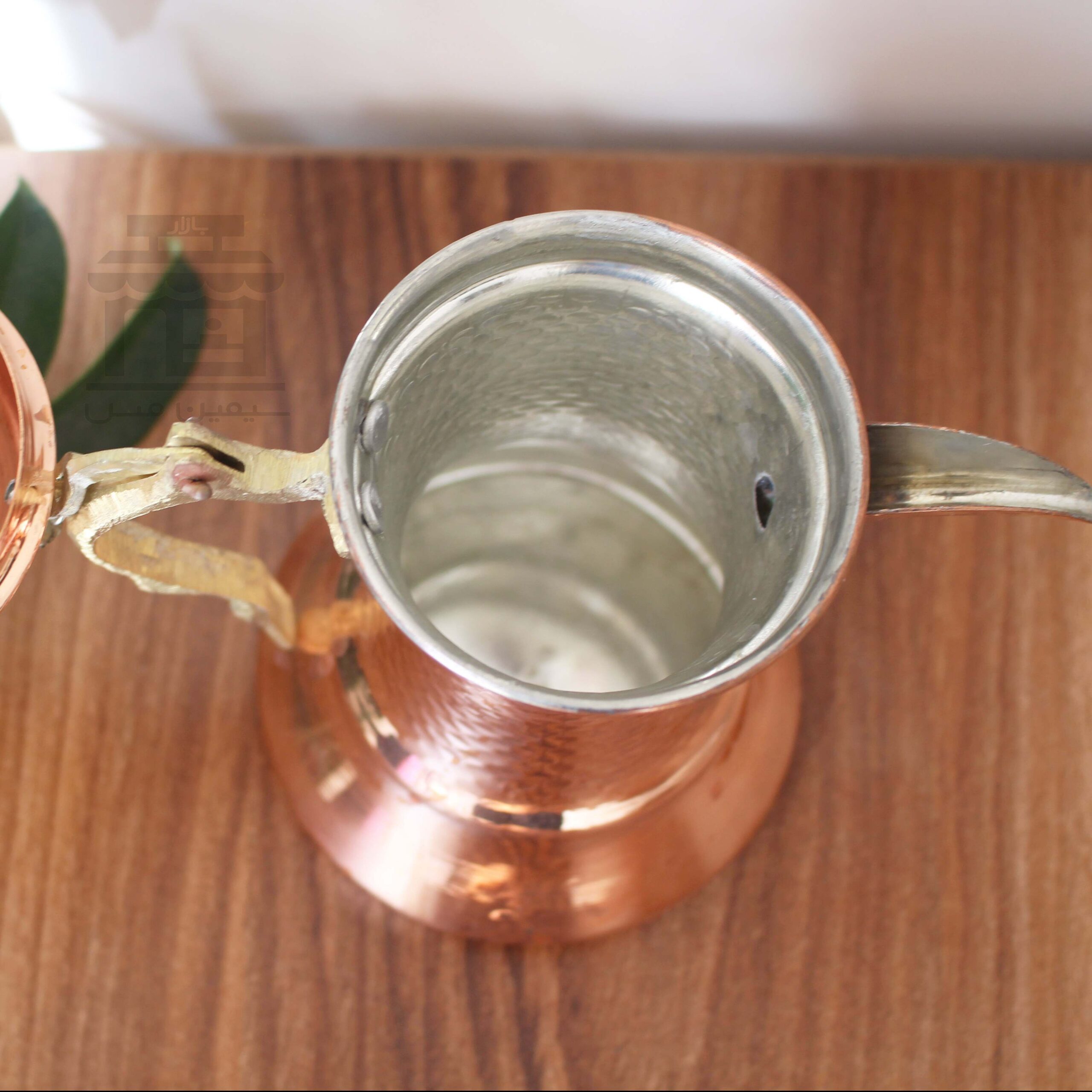 Price and Buy Hammered Copper Dallah Coffee Pot for Brewing Qahwa & Arabic Coffee – Bita - Image 3