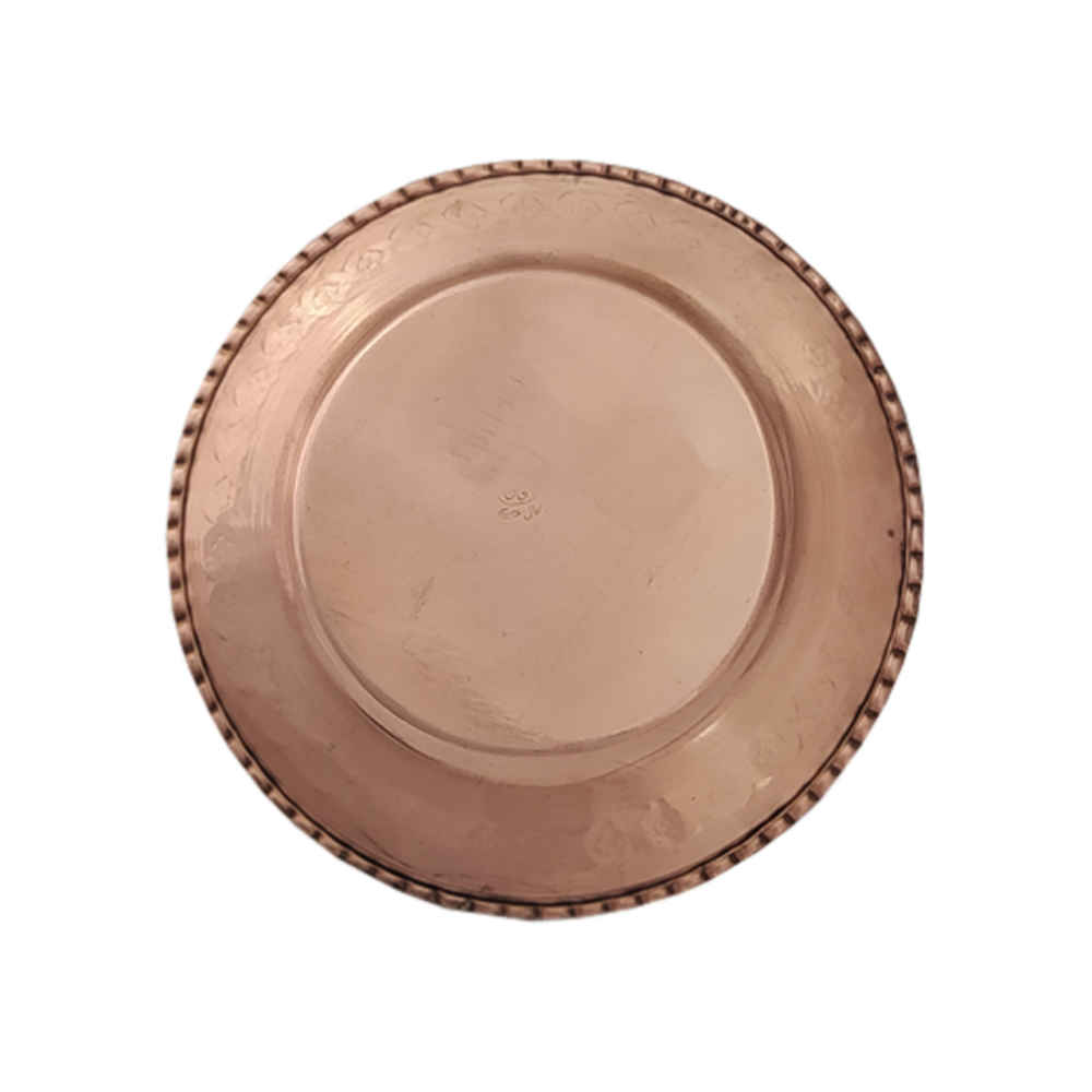 Price and Buy Hammered Copper Dinnerware Plate – Model Barman - Image 3