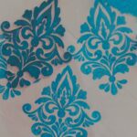 Price and Buy Hand-Carved Linoleum Block Stamp – Suitable for Fabric & Paper with Damask Design - Image 4