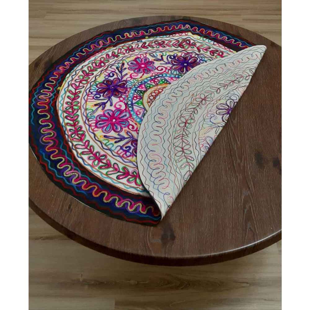 Price and Buy Hand Embroidered Round Tablecloth Model Kian - Image 3