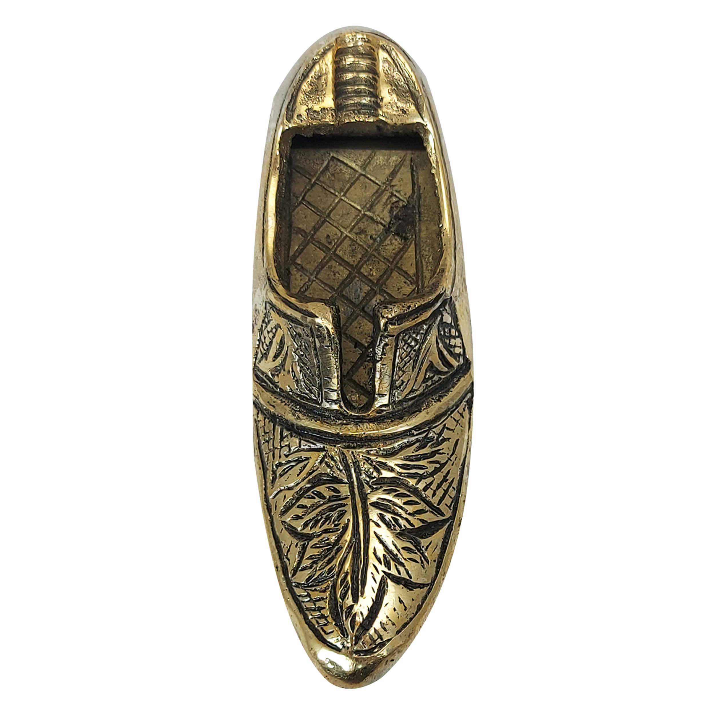 Price and Buy Hand Engraved Brass Ashtray – Artistic Intricate Detail Shoe_68fe4f7a2c043.jpeg Price and Buy Hand Engraved Brass Ashtray – Artistic Intricate Detail Shoe - Image 1