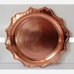 Price and Buy Hand-Hammered Large Copper Serving Tray – Perfect for Hosting Guests or Decorative Displays - Image 4