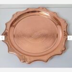 Price and Buy Hand-Hammered Large Copper Serving Tray – Perfect for Hosting Guests or Decorative Displays - Image 5