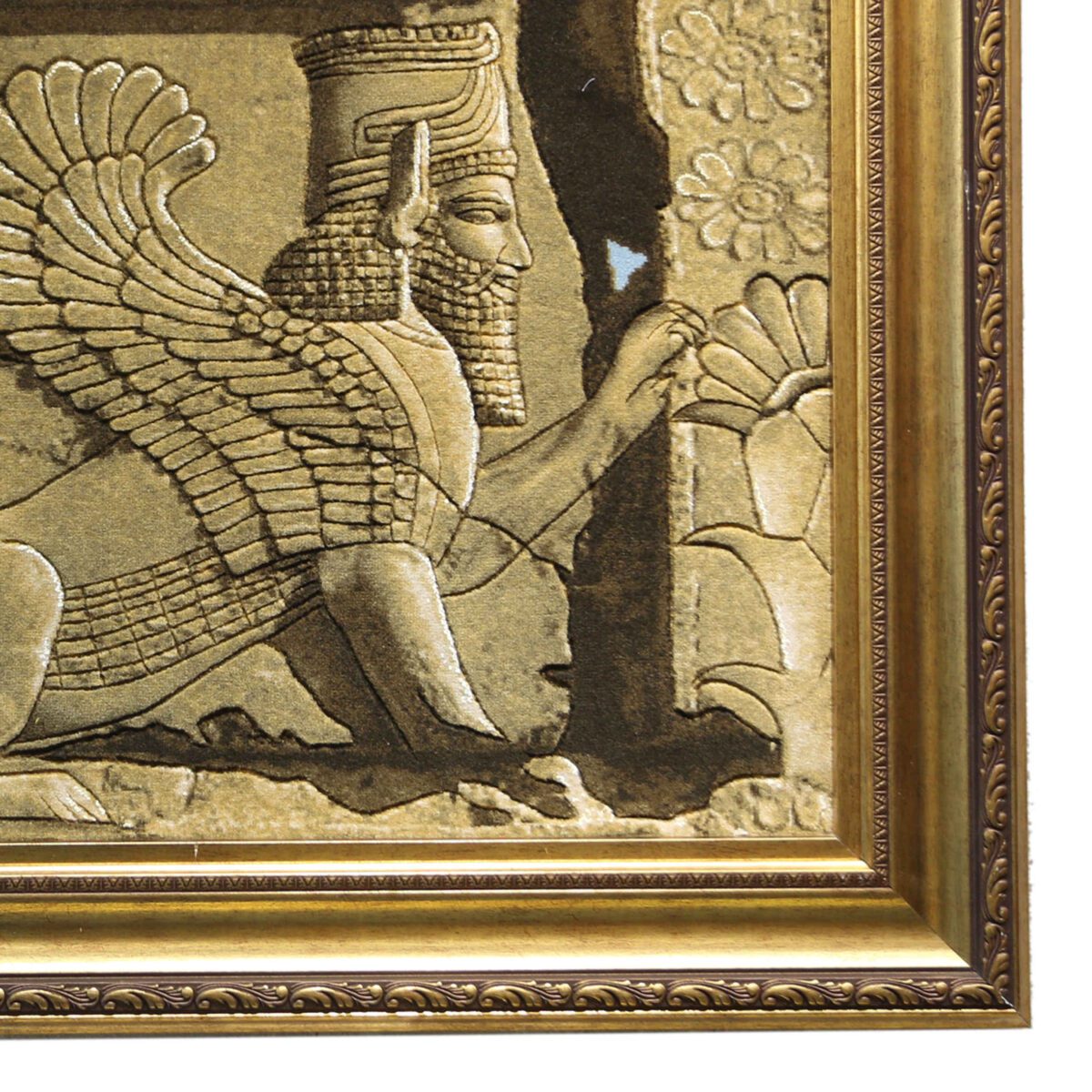 Price and Buy Hand-Knotted Persian Pictorial Rug from Tabriz Depicting Achaemenid Lion - Image 3