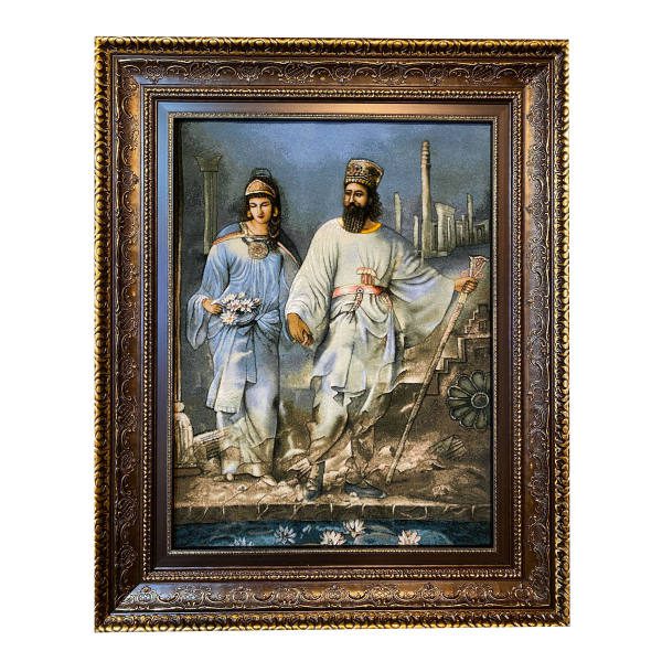 Price and Buy Hand-Knotted Persian Pictorial Rug from Tabriz Depicting Cyrus & Mandana_68f64a7358cc5.jpeg Price and Buy Hand-Knotted Persian Pictorial Rug from Tabriz Depicting Cyrus & Mandana