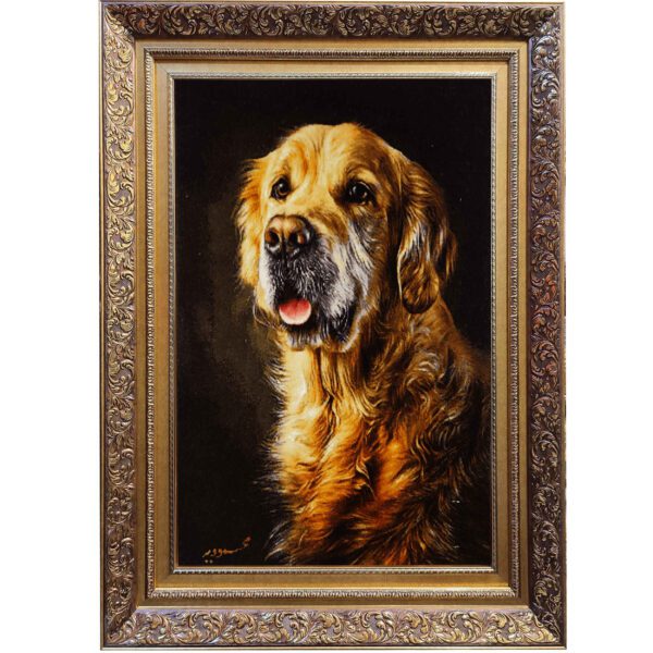 Price and Buy Hand-Knotted Persian Pictorial Rug from Tabriz Depicting Golden Retriever_68ff12cea476f.jpeg Price and Buy Hand-Knotted Persian Pictorial Rug from Tabriz Depicting Golden Retriever