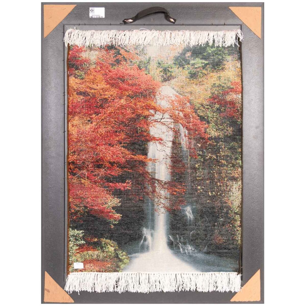 Price and Buy Hand-Knotted Persian Pictorial Rug from Tabriz Depicting Waterfall - Image 3