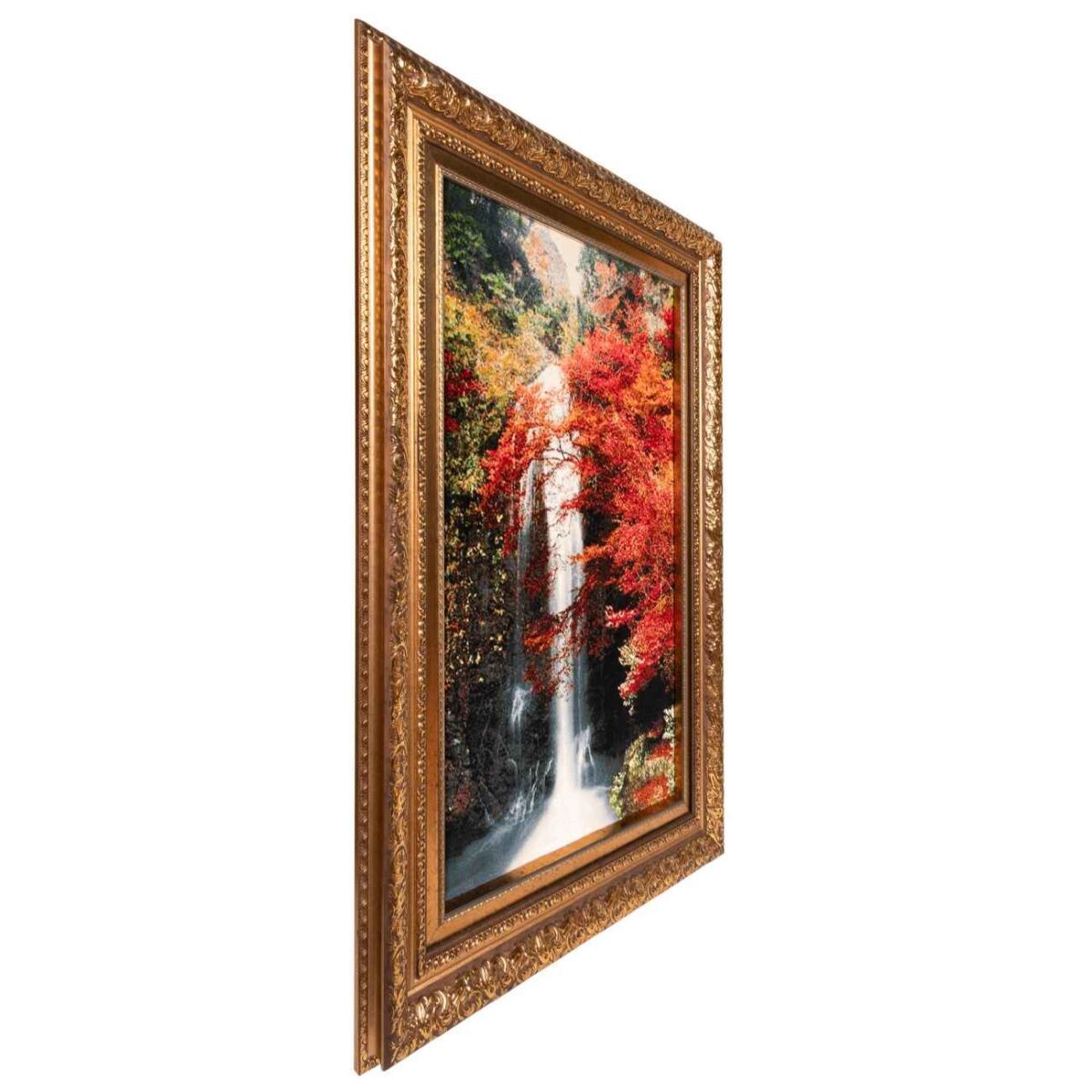 Price and Buy Hand-Knotted Persian Pictorial Rug from Tabriz Depicting Waterfall - Image 8