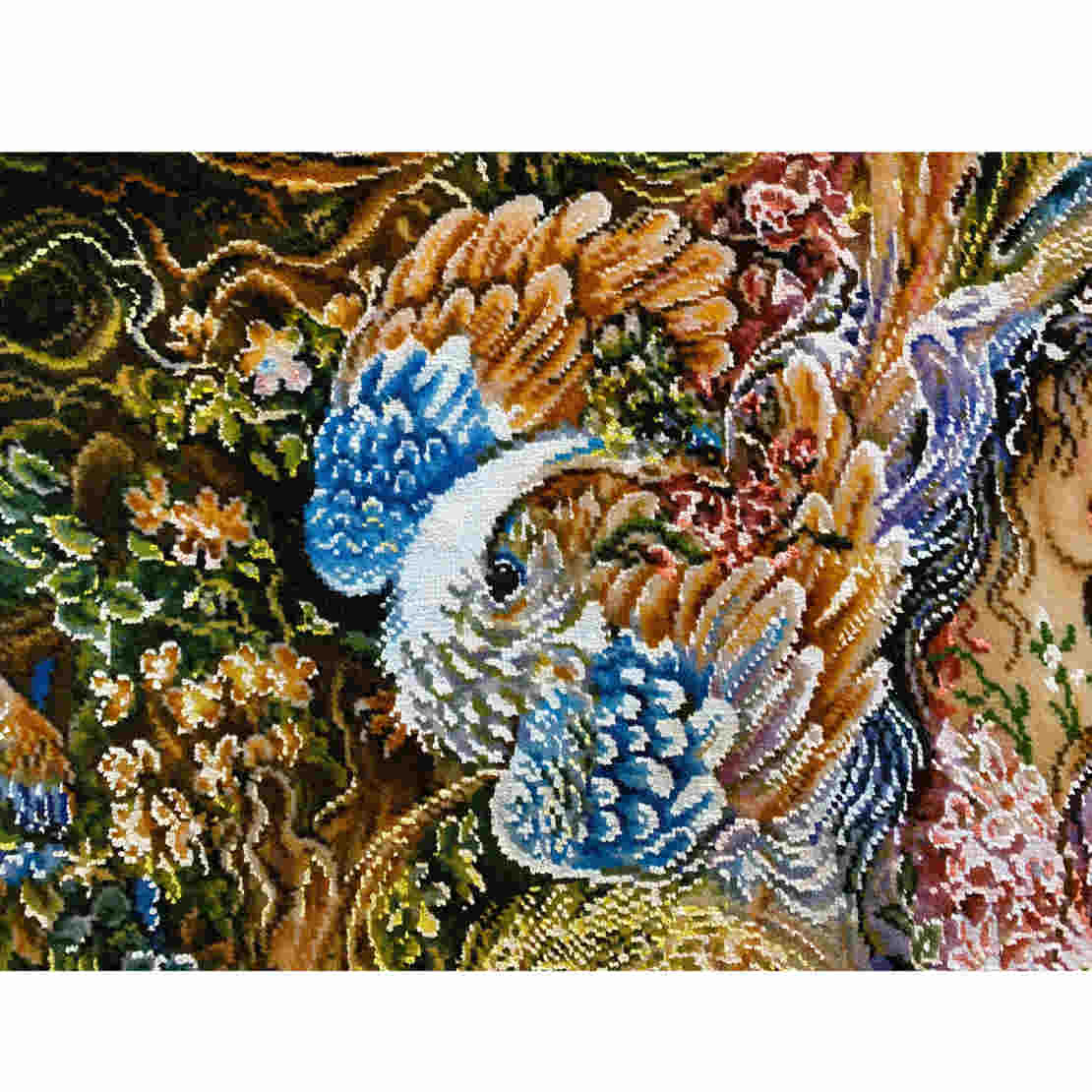 Price and Buy Hand-Knotted Persian Wall Hanging Rug from Tabriz Depicting Hasti Miniature - Image 3