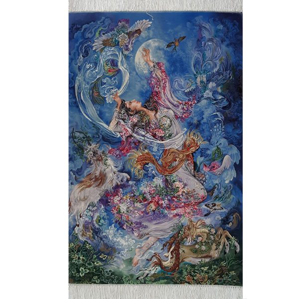 Price and Buy Hand-Knotted Persian Wall Hanging Rug from Tabriz Depicting Morning Bloom Miniature_68f64b11ef2f8.jpeg Price and Buy Hand-Knotted Persian Wall Hanging Rug from Tabriz Depicting Morning Bloom Miniature