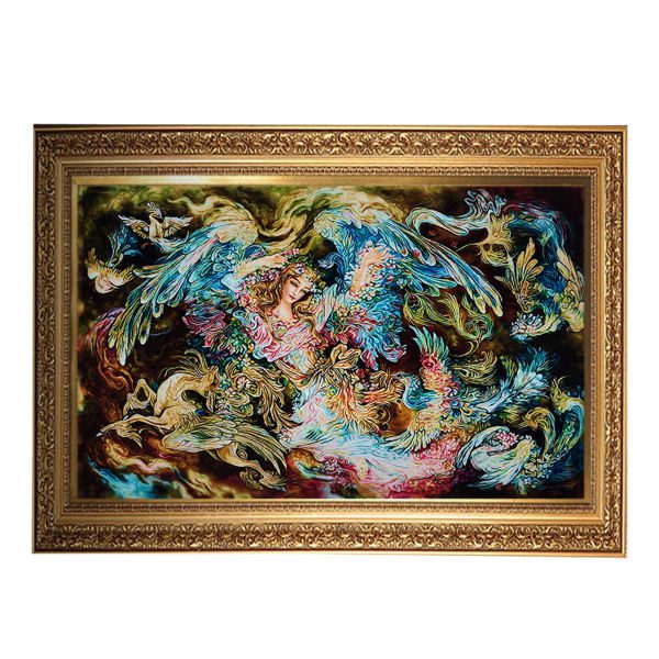 Price and Buy Hand-Knotted Persian Wall Hanging Rug from Tabriz Depicting Simorgh Miniature_68f736fcc432f.jpeg Price and Buy Hand-Knotted Persian Wall Hanging Rug from Tabriz Depicting Simorgh Miniature