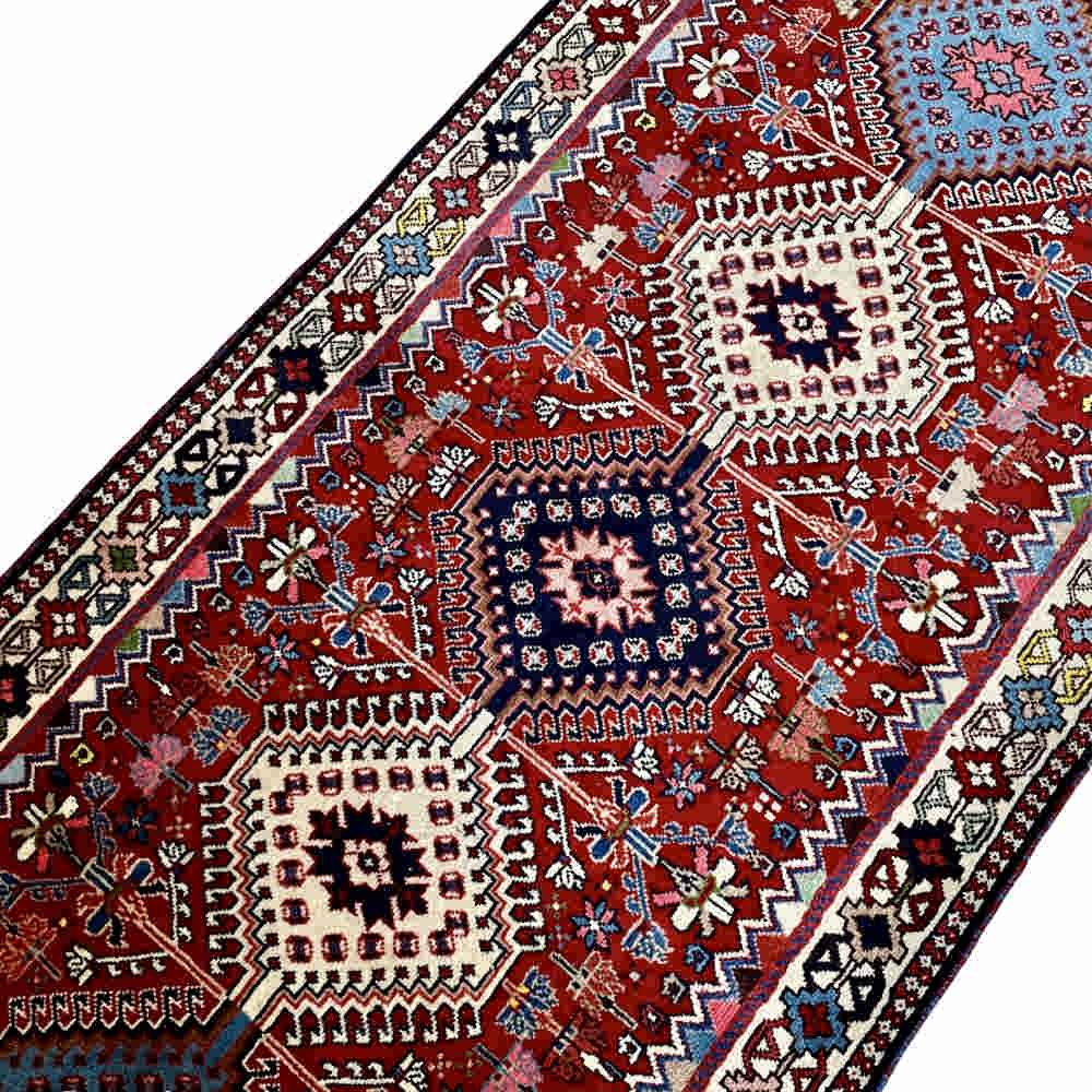 Price and Buy Hand-Knotted Tribal Persian Runner Carpet Model Ghashghaei - Image 5