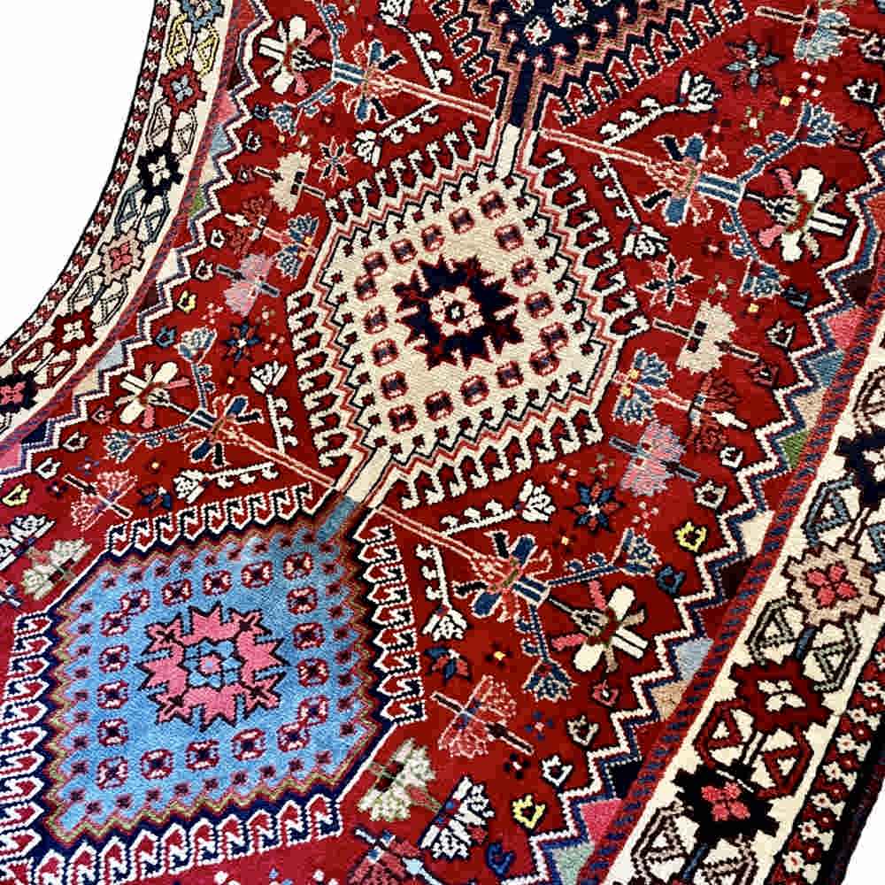 Price and Buy Hand-Knotted Tribal Persian Runner Carpet Model Ghashghaei - Image 7