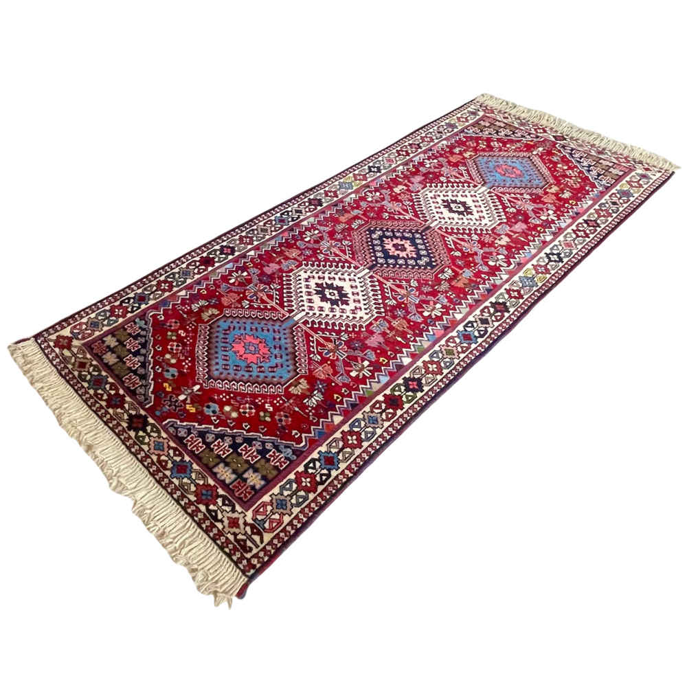 Price and Buy Hand-Knotted Tribal Persian Runner Carpet Model Ghashghaei - Image 8