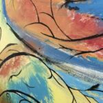 Price and Buy Hand-Painted Cubist Acrylic Canvas – Suitable for Home or Office Walls - Image 4