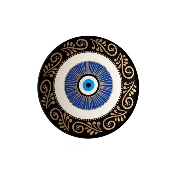 Price and Buy Hand-Painted Decorative Pottery Wall Plate Black Eye_68f73bebce778.jpeg Price and Buy Hand-Painted Decorative Pottery Wall Plate Black Eye