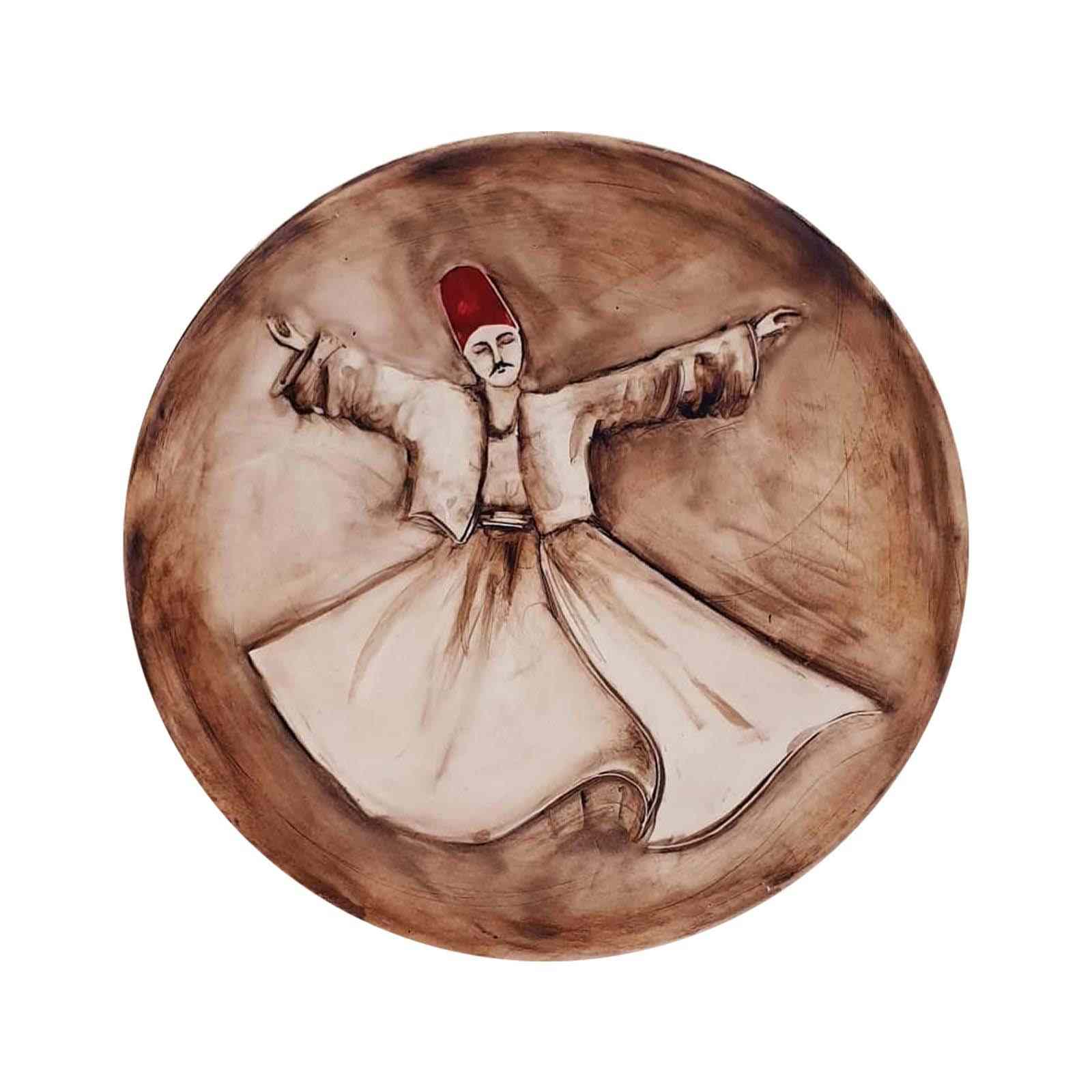 Price and Buy Hand-Painted Decorative Pottery Wall Plate Sama - Image 3