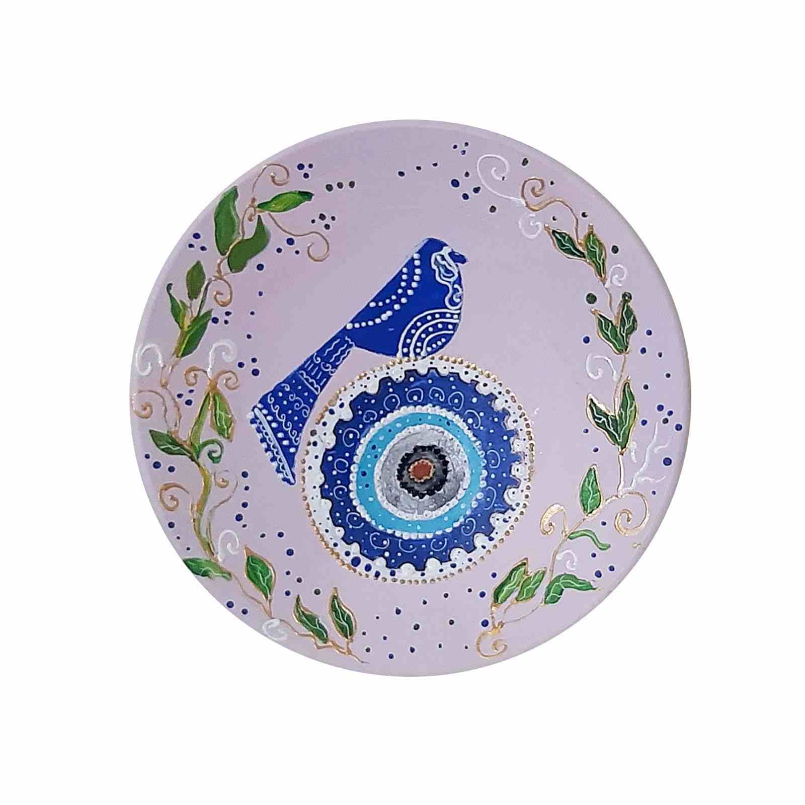 Price and Buy Hand-Painted Decorative Pottery Wall Plate Tavoos - Image 4