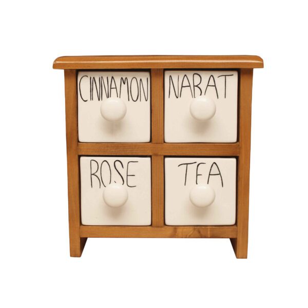 Price and Buy Handcrafted 4 Ceramic Drawers Chest with Wooden Box_68fe85756cc9f.jpeg Price and Buy Handcrafted 4 Ceramic Drawers Chest with Wooden Box