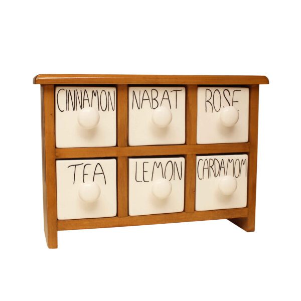 Price and Buy Handcrafted 6 Ceramic Drawers Chest with Wooden Box_68fe860dbad62.jpeg Price and Buy Handcrafted 6 Ceramic Drawers Chest with Wooden Box
