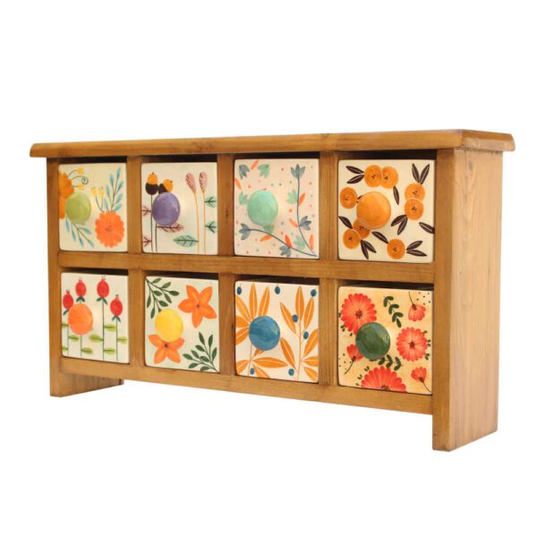 Price and Buy Handcrafted 8 Ceramic Drawers Chest with Wooden Box_68fc11994cb24.jpeg Price and Buy Handcrafted 8 Ceramic Drawers Chest with Wooden Box