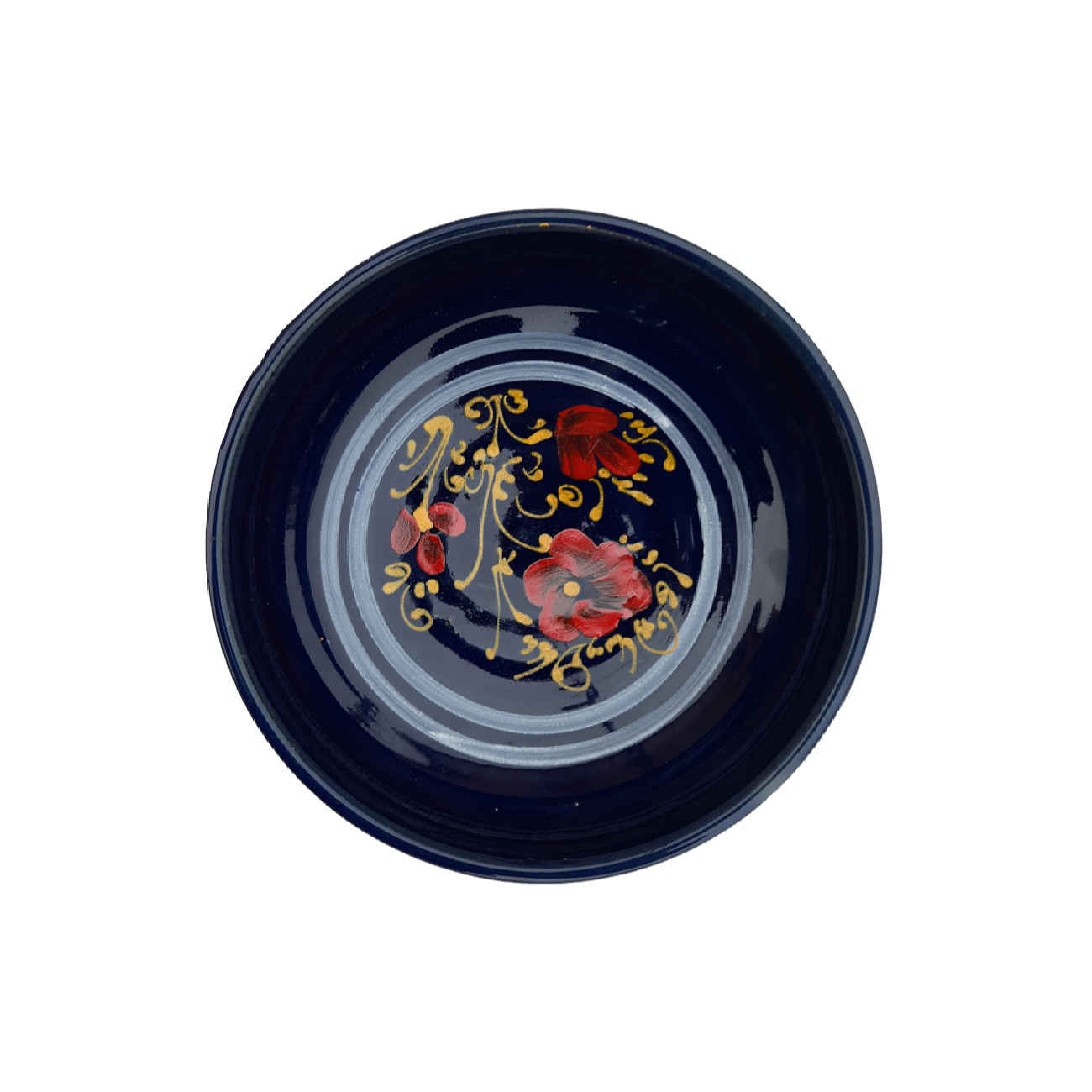 Price and Buy Handcrafted Artistic Pottery Bowl – Versatile for Yogurt, Desserts, Salad, Noodles | Floral - Image 3