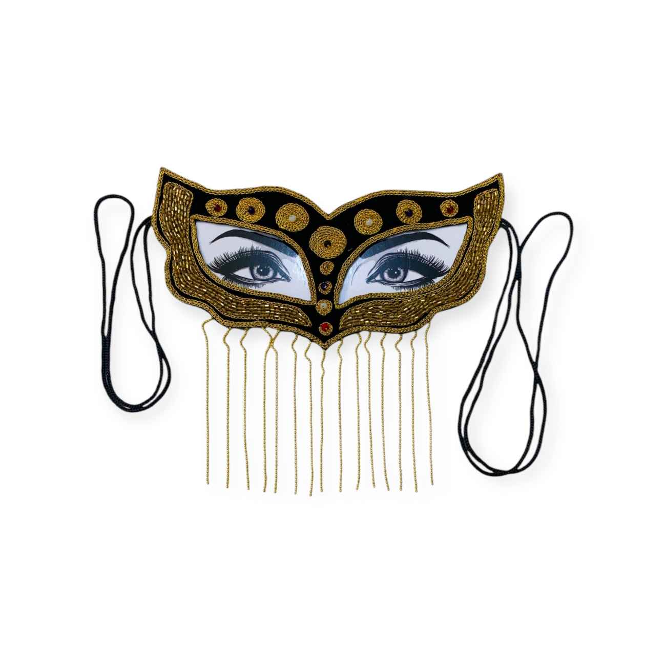 Price and Buy Handcrafted Battoulah Mask – A Mask of Elegance and Enchantment - Image 3