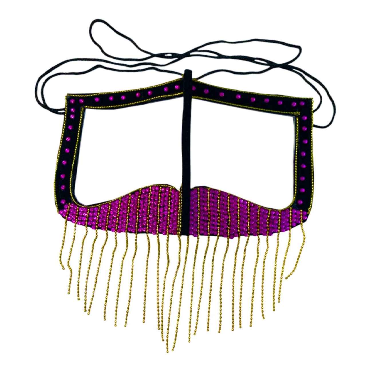 Price and Buy Handcrafted Battoulah Mask – Draped in Glamour and  Splendor