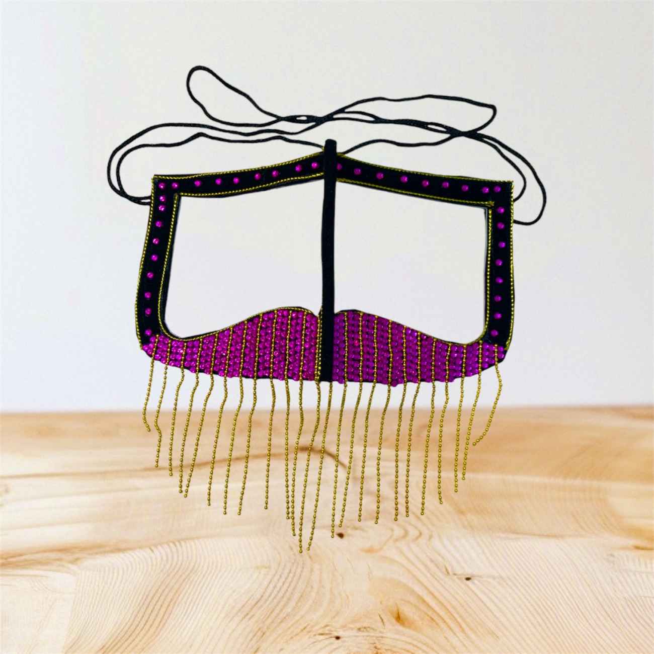 Price and Buy Handcrafted Battoulah Mask – Draped in Glamour and  Splendor - Image 3