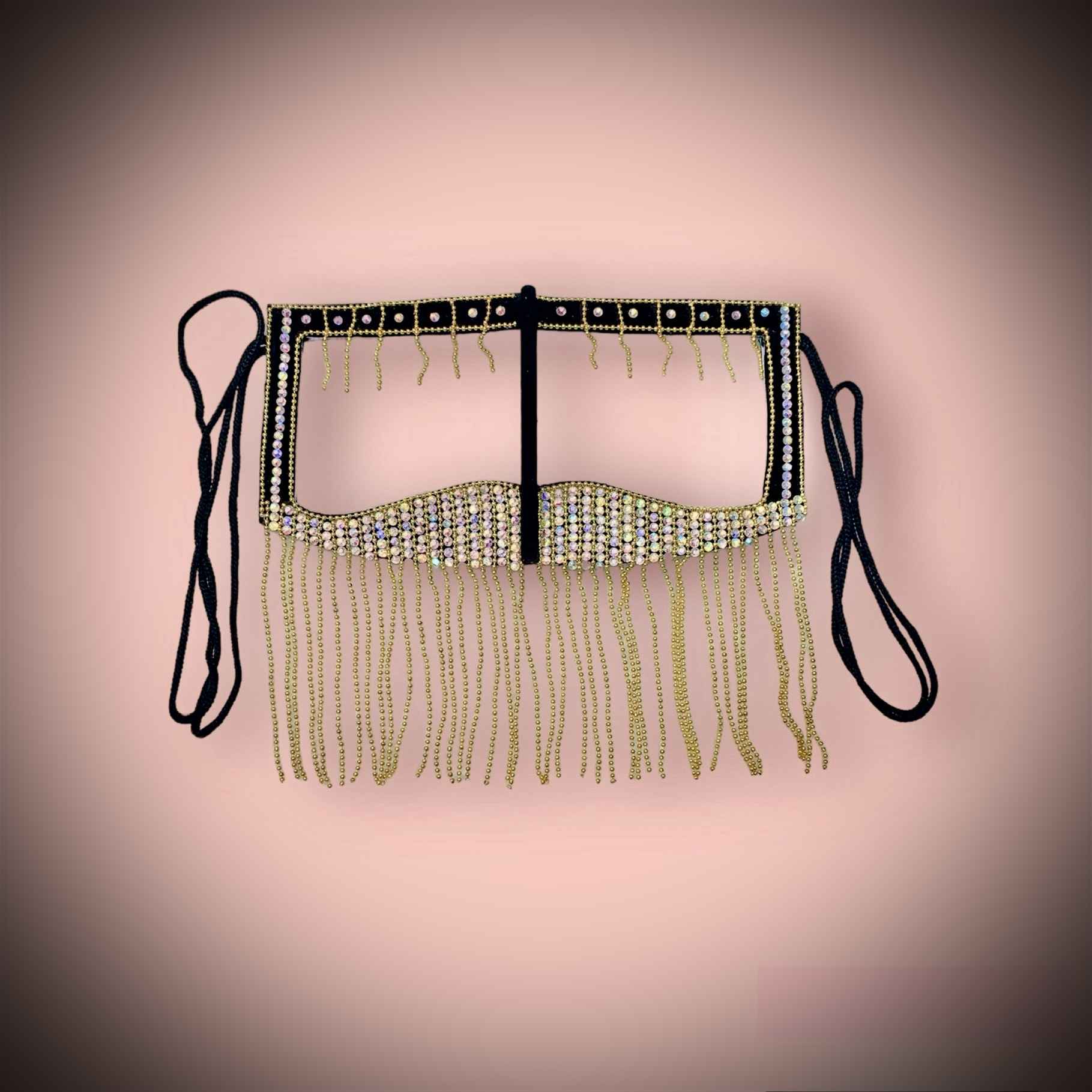 Price and Buy Handcrafted Battoulah Mask for Women – Gulf Burqa Model - Image 3