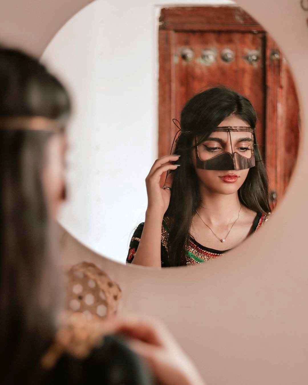 Price and Buy Handcrafted Battoulah Mask – Gulf Burqa Jonoob Model - Image 8