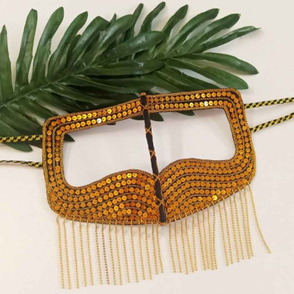 Price and Buy Handcrafted Battoulah Mask – Gulf Burqa Poolak Model