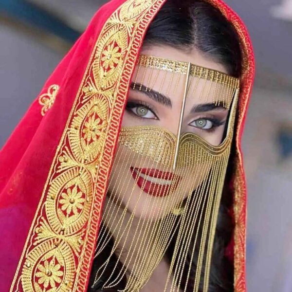 Price and Buy Handcrafted Battoulah Mask – Gulf Burqa Special Edition