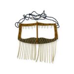 Price and Buy Handcrafted Battoulah Mask of Mesmerizing Eyes with Golden Chains