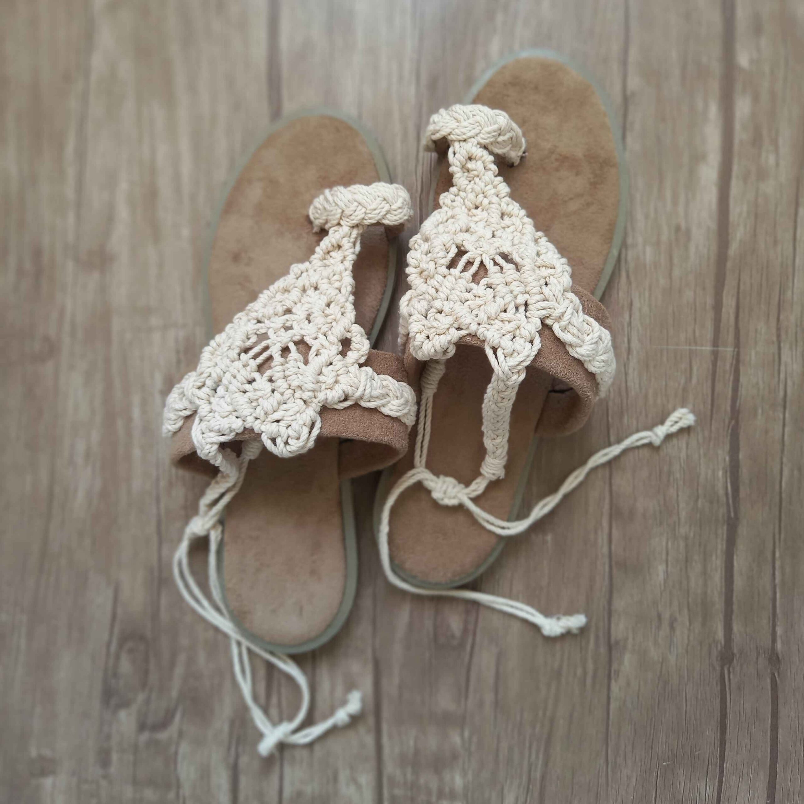 Price and Buy Handcrafted Bohemian Macrame Sling Back Sandals with Soft Sole – Perfect for Summer Styling - Image 4